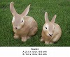 飾りウサギ - コード :PAN022