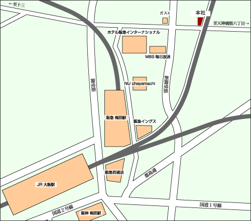 株式会社　一コーポレーションジャパン 本社地図