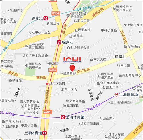 上海一吉商貿有限公司/上海一吉網絡科技有限公司 地図